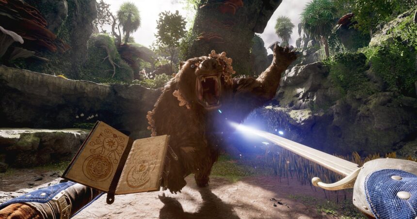 You can't play Avowed on PS5 right now, but modders have already gotten to work on helping you pretend you are