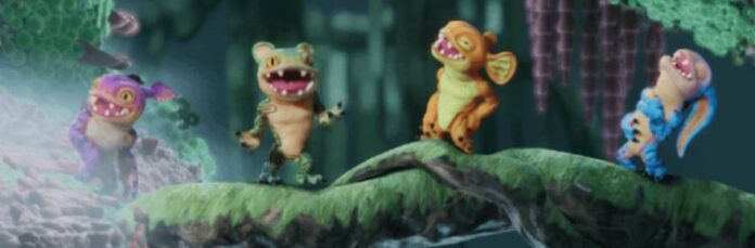 Mother Machine is a multiplayer side-scrolling co-op platformer where chaos gremlins explore caves