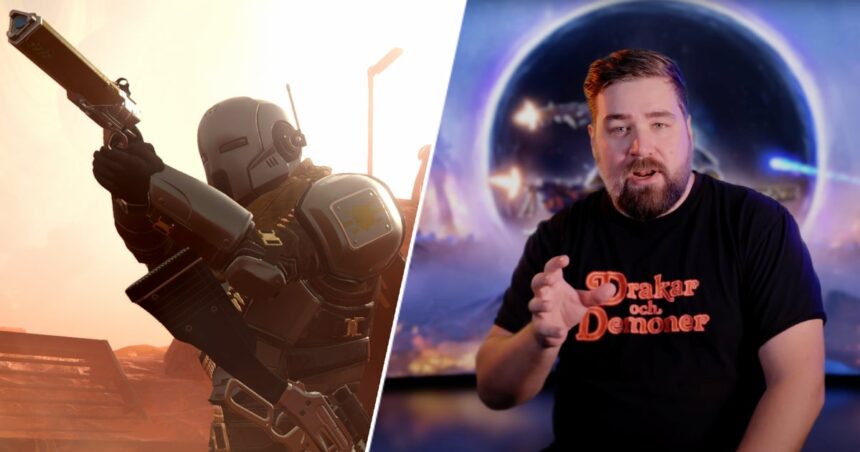 "Balance is a myth" reckons Helldivers 2 director Pilestedt, adding that if "you're an idiot" if you view smoothing out all the chaos as "the method for success"