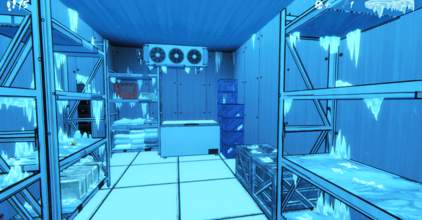 How to use the Freezer to freeze and unfreeze items in Blue Prince