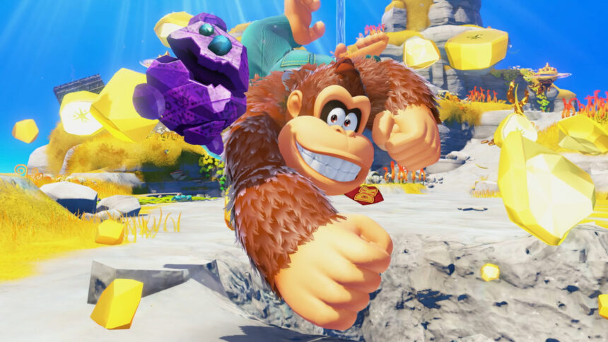 Donkey Kong Bananza Seemingly Features Super Mario Odyssey’s Pauline