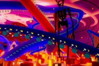 Yorutouge Is A Trippy Vocaloid Rave World In VRChat
