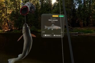Real VR Fishing Devs Explore Hand Tracking With Fishing Haven On Apple Vision Pro
