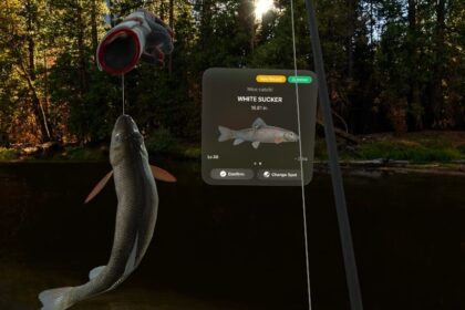 Real VR Fishing Devs Explore Hand Tracking With Fishing Haven On Apple Vision Pro
