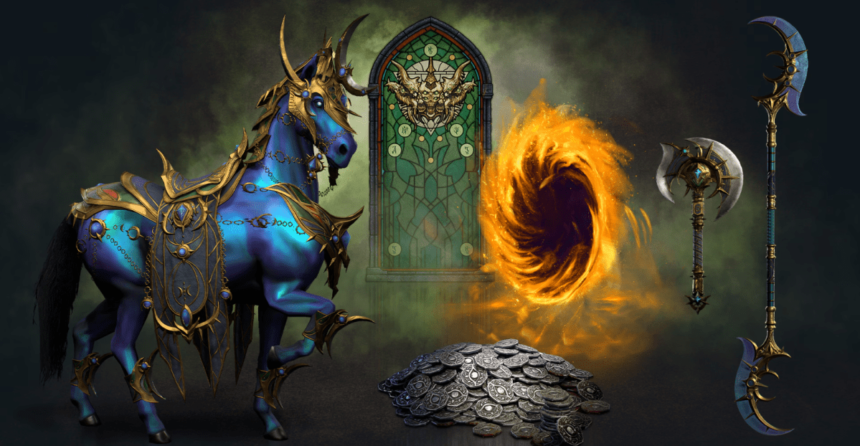 All Reliquary battle pass items in Diablo 4 season