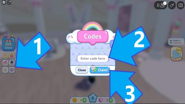 How to redeem Cake Off codes.