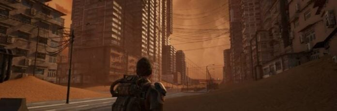 Dustland is an early access multiplayer PvP shooter set in a hostile and dust storm-riddled world