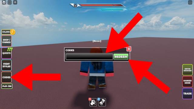 How To Redeem Untitled Boxing Game Codes