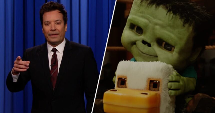 The Minecraft Movie chicken jockey chaos has, unfortunately, reached the ‘live poultry being smuggled into cinemas’ level, right as Jimmy Fallon kills the joke