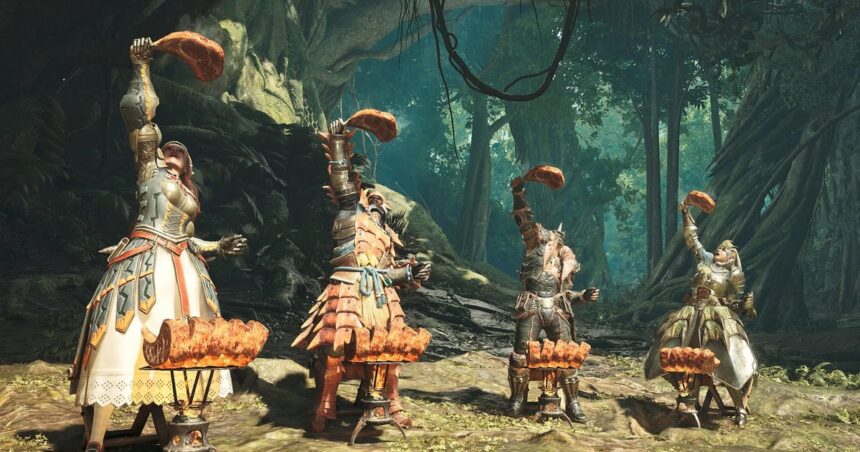 There’s a known bug in Monster Hunter Wilds, and the fix? Fire up the BBQ, buddy