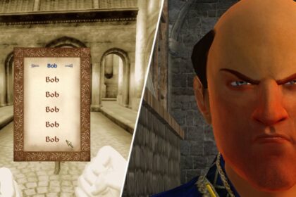 I see your official Oblivion remaster, and raise you Boblivion: a totally lore-friendly overhaul which aims to turn "literally every single thing in the base game to Bob"