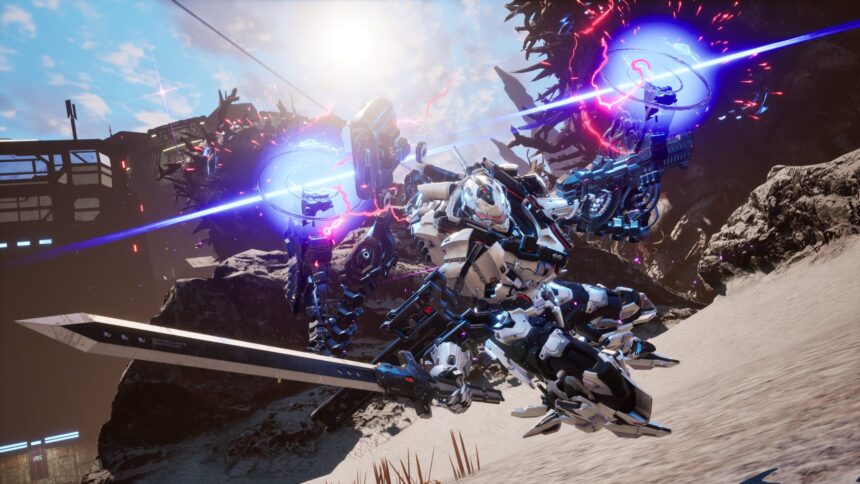 Daemon X Machina: Titanic Scion Trailer Outlines Weapon Types, Exteriors, and Grab Attacks