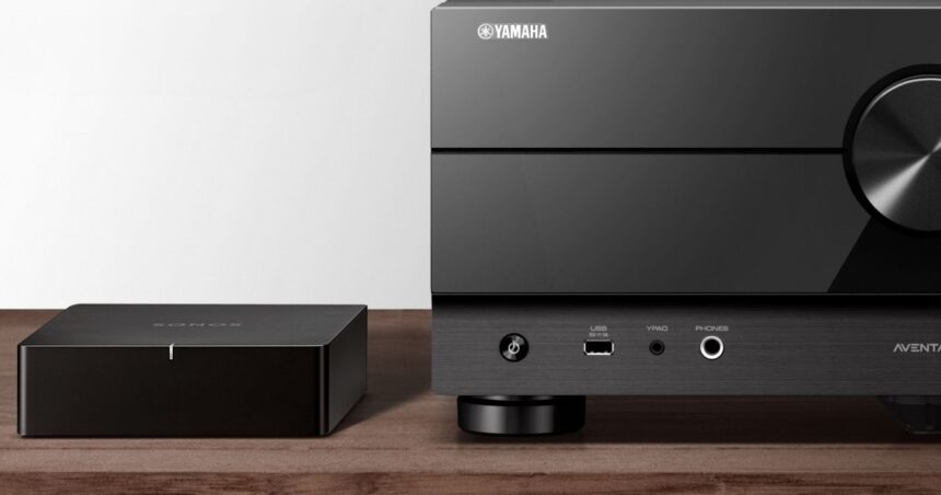You can now expand your Sonos system with a Yamaha AV receiver