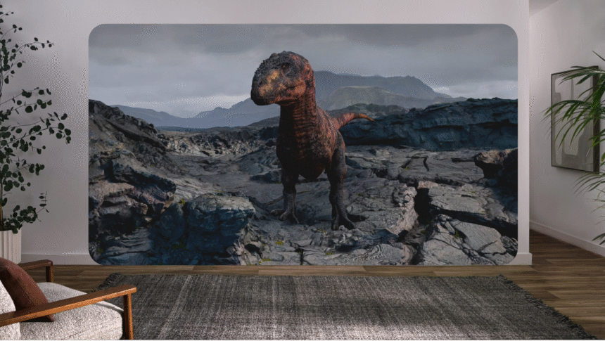 Encounter Dinosaurs On visionOS Shows Value Of Light Interaction