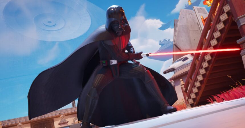 UPDATE: Fortnite's now letting people squad up with a Darth Vader AI chatbot for, sigh, reasons, so of course streamers have already made it swear and talk about boobs
