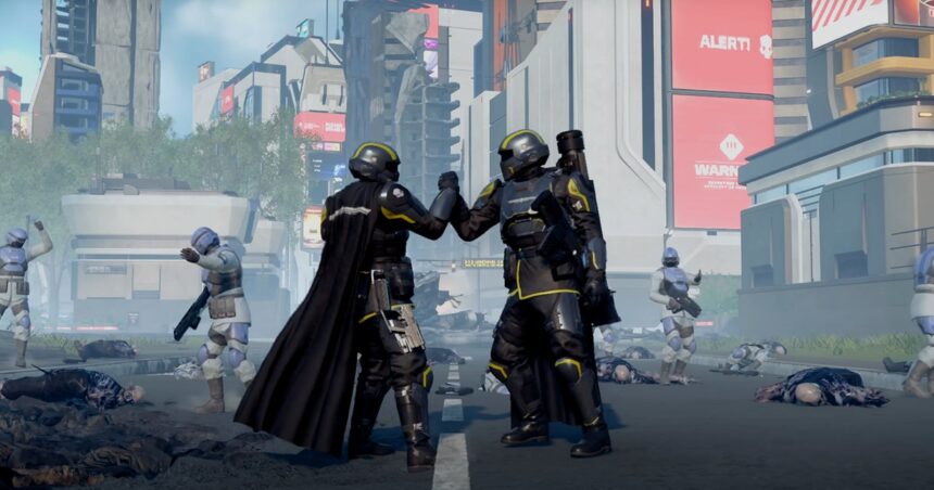 Only two cities are still standing in Helldivers 2's battle for Super Earth, and Arrowhead's kicked off an extra mission that might heal the player base's biggest divide