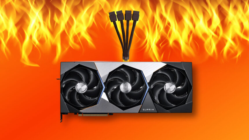 Another Nvidia GeForce RTX 5090 gaming GPU cable has melted, despite precautions