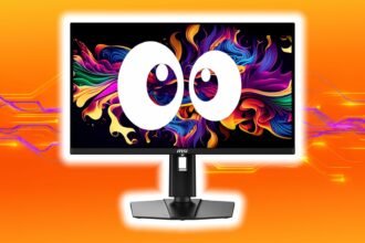 This new MSI OLED monitor is always watching you, but there's a good reason