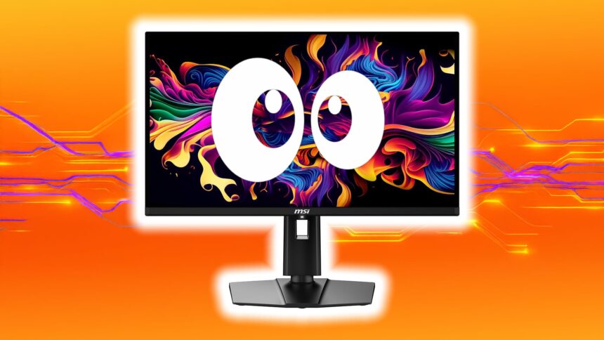 This new MSI OLED monitor is always watching you, but there's a good reason