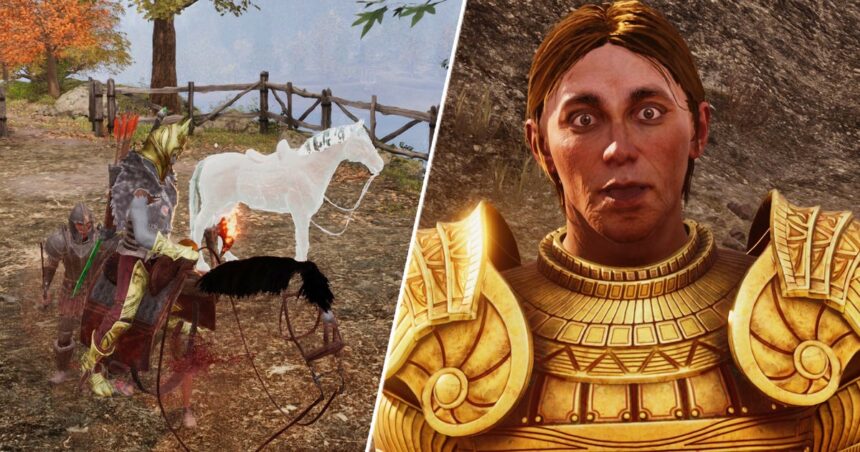 I see your Oblivion Remastered ghost horse that's either a fresh secret or Daedric-tier trolling, and raise you this totally invisihorse I've netted while investigating it