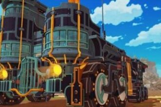 Survival Machine is a co-op game about building a giant rolling fortress and fighting waves of ‘silly zombies’