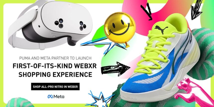 Puma Made A Quest-Only WebXR Shopping Experience For Its Latest Shoes