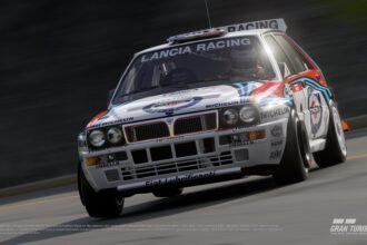 Gran Turismo 7 lancia rally car