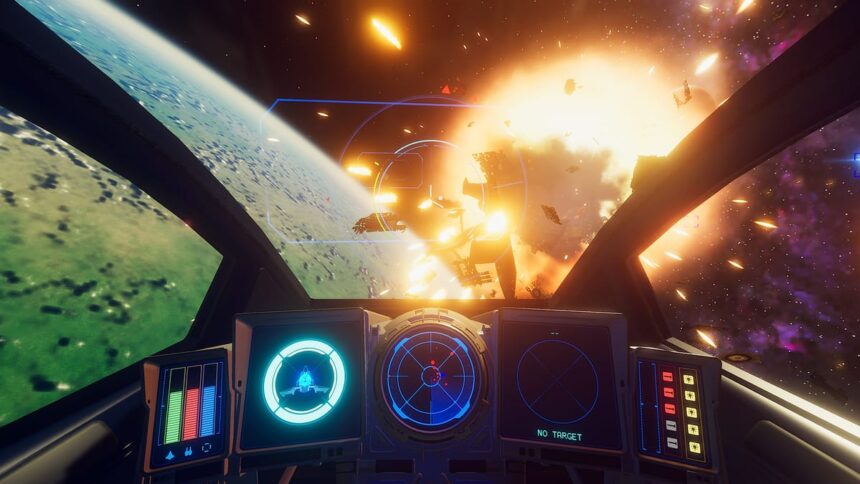 Alliance Peacefighter Aims For The Stars With Frantic Space Action And Great Controls