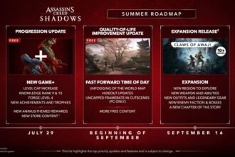 Assassin’s Creed Shadows Gets New Game+ on July 29th, Quality-of-Life Update in September