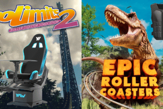 Ride Roller Coasters At Home With A Seated Motion Simulator &amp; Haptics