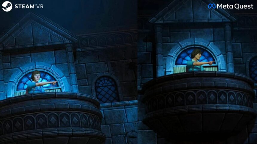 Ghost Town Is Out Soon For PC VR - Quest 3 Graphics Comparison