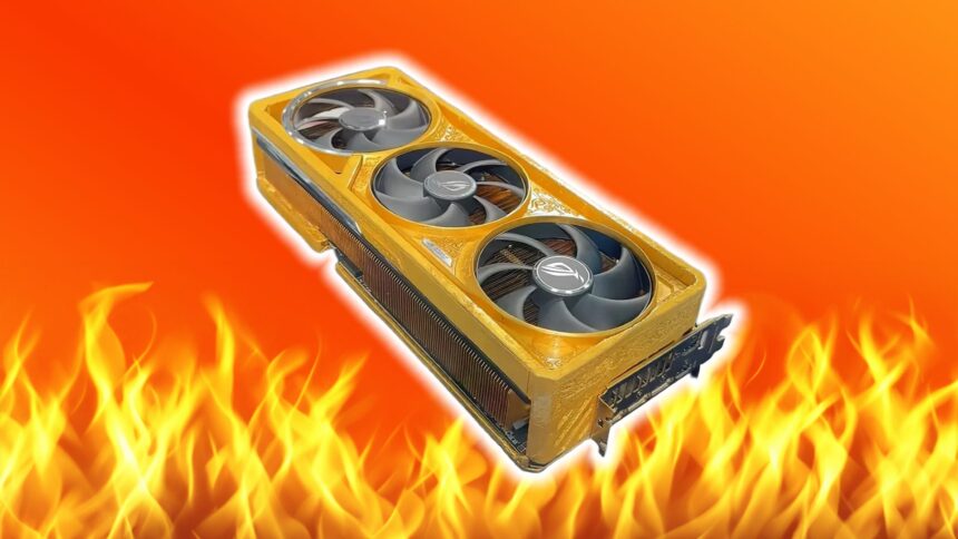 Asus is taking its gold Nvidia GeForce RTX obsession to new, ridiculous heights