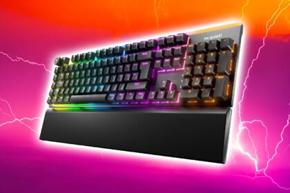 Save 26% on this dazzling yet near silent Be Quiet! gaming keyboard