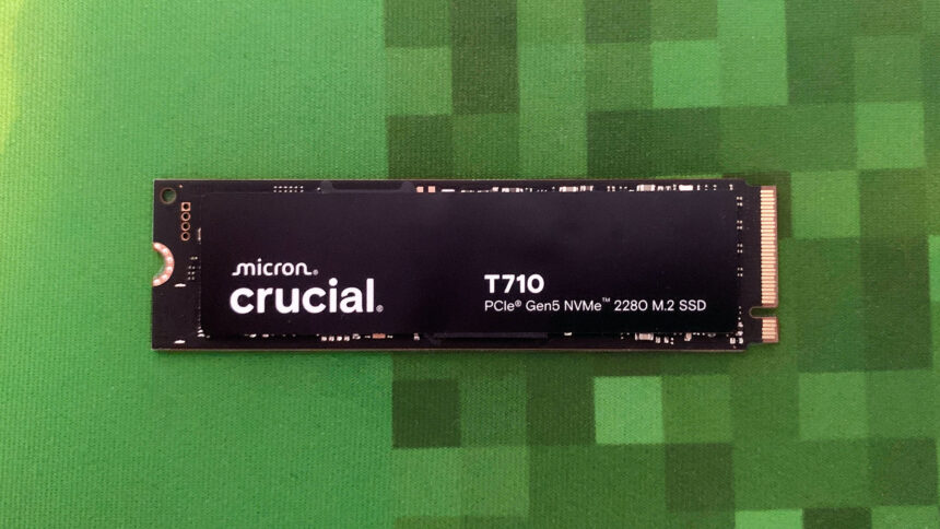 Crucial T710 review - we benchmark the company's new flagship gaming SSD