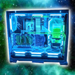 Check out this stunningly futuristic gaming PC build, it's out of this world