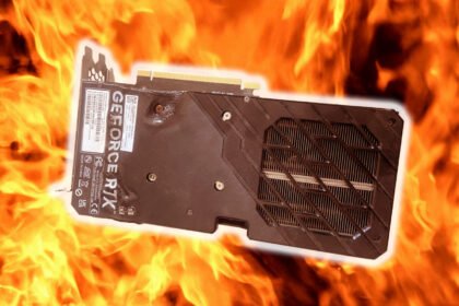 This Nvidia GeForce RTX graphics card just melted into a chocolatey mess