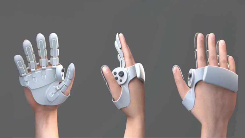 Sharp Unveils Prototype VR Controller, Combining Haptic Gloves & Standard Buttons