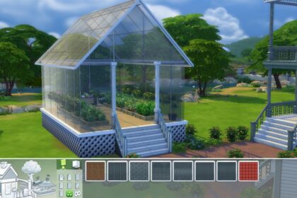 Glass walls, roof plants, collections menu refreshes, inventory QOL tweaks, and more arrive in The Sims 4 with the latest patch