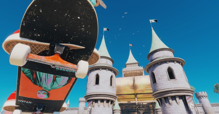 How to hardflip the castle and fountain gap in Tony Hawk’s Pro Skater 4