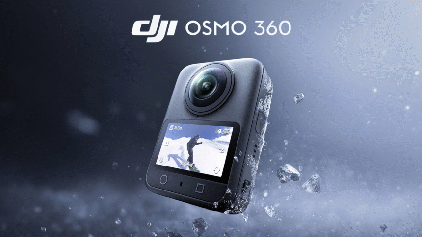 DJI Osmo 360 Captures HDR 8K 360° Video At 50FPS