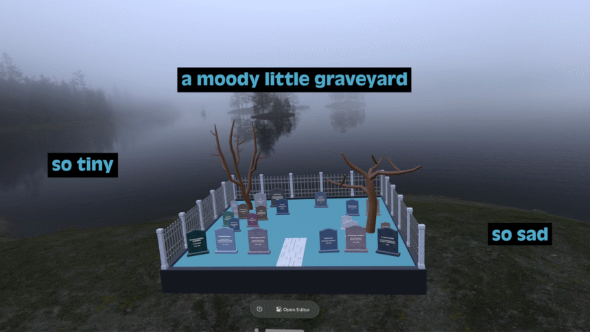 Project Graveyard On Apple Vision Pro Is A Free Place For Dead Ideas