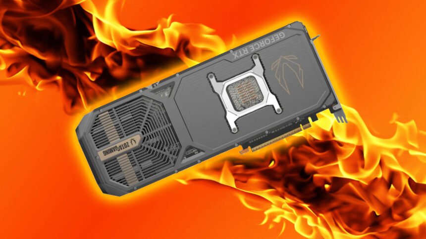 Nvidia GeForce RTX 5090 bursts into flames, turns gaming PC into charred mess
