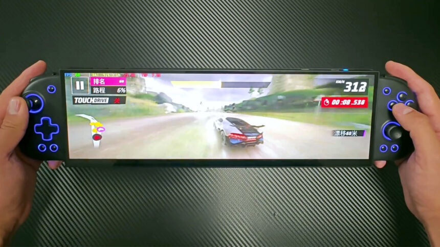This AMD gaming handheld is packing a huge ultrawide 32:9 screen