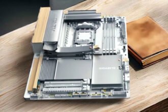 This stunning new Gigabyte motherboard looks ideal for a wood PC build