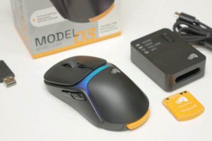 Glorious Model O3 review - swappable batteries in an ultralight gaming mouse