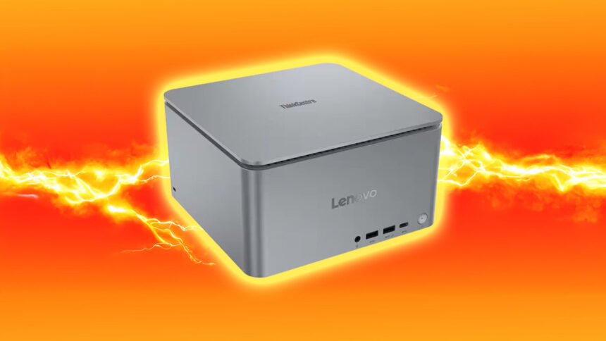 This tiny Lenovo gaming PC somehow contains a desktop Nvidia GeForce RTX GPU