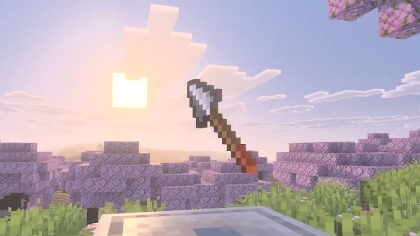 Minecraft introduces the first new tiered weapon in 15 years