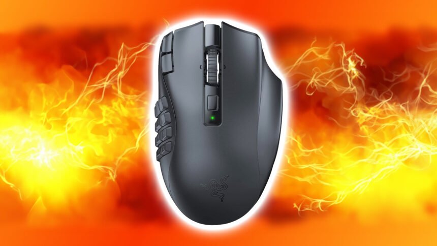 Save $24 on this Razer Naga gaming mouse, perfect for MMO players