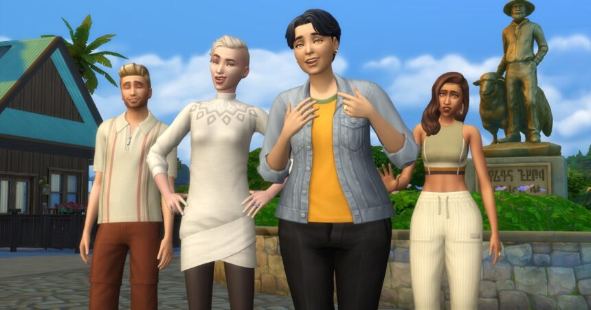 The Sims 4's latest update adds playground venues to the base game ahead of October's kid-friendly expansion pack