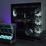 This tiny fishtank gaming PC somehow has an Nvidia GeForce RTX 4070 GPU in it